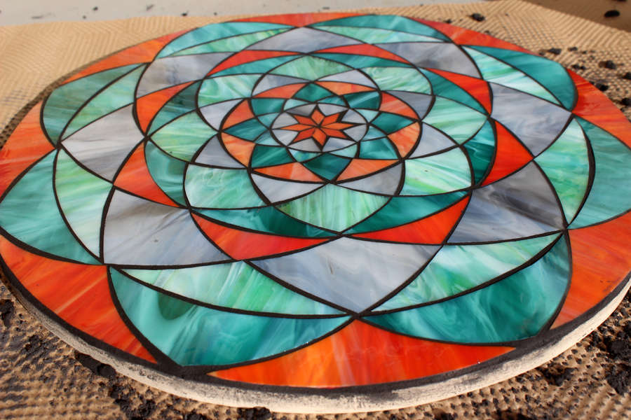 Kasia Mosaics Classes » Mandala Substrate
